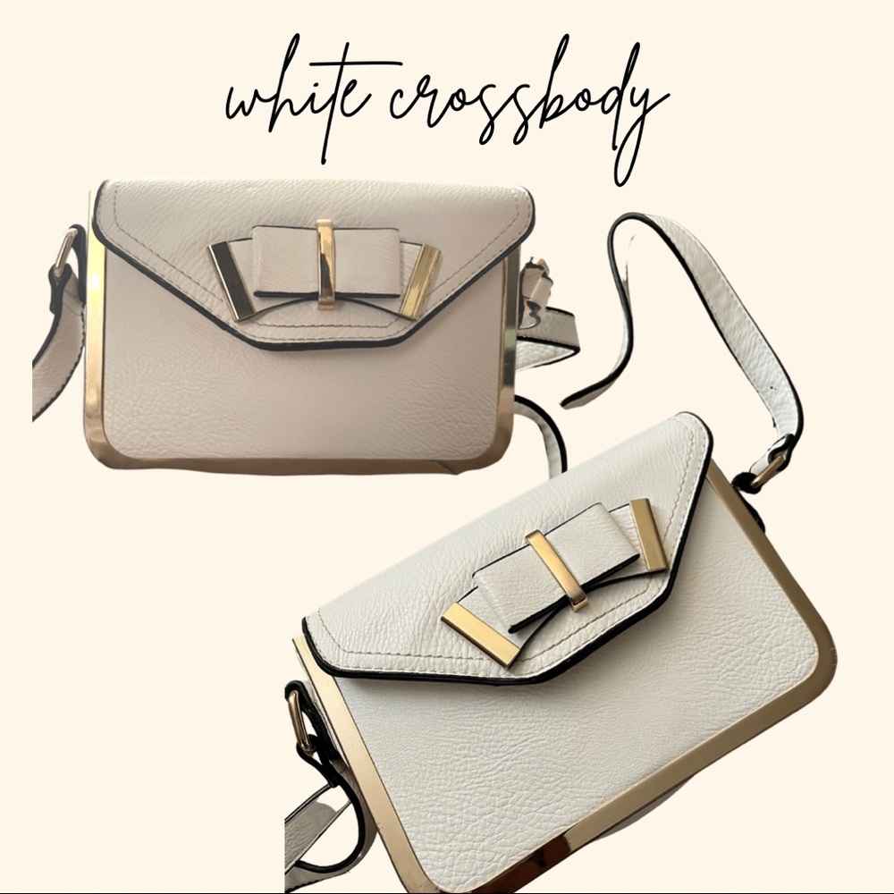 White crossbody